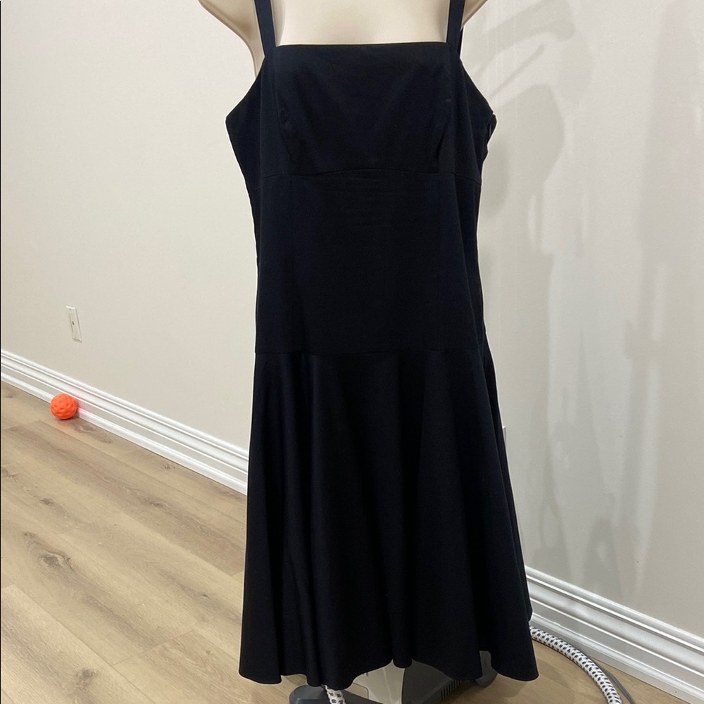 Ralph Lauren Strapless Black Dress